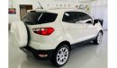 Ford EcoSport TITANIUM .. GCC .. Full Options .. Perfect Cindition