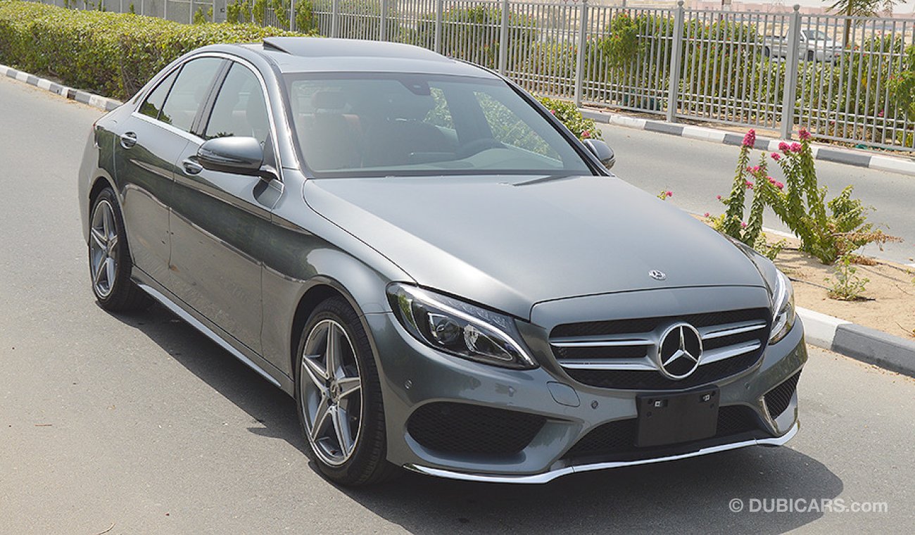 Mercedes-Benz C 250 2018, 2.0L GCC, 0km with 2 Years Unlimited Mileage Warranty