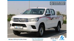 Toyota Hilux 2016 | HILUX DOUBLE CABIN AUTOMATIC GEAR WITH GCC SPECS AND EXCELLENT CONDITION (INSPECTED)