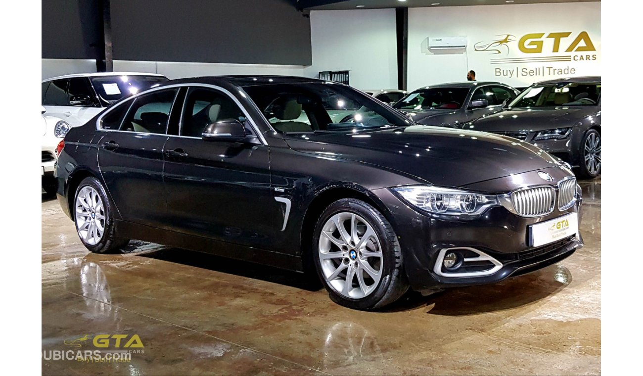 BMW 420i i Gran Coupe Modern, Warranty+Service Contract, Full History, GCC