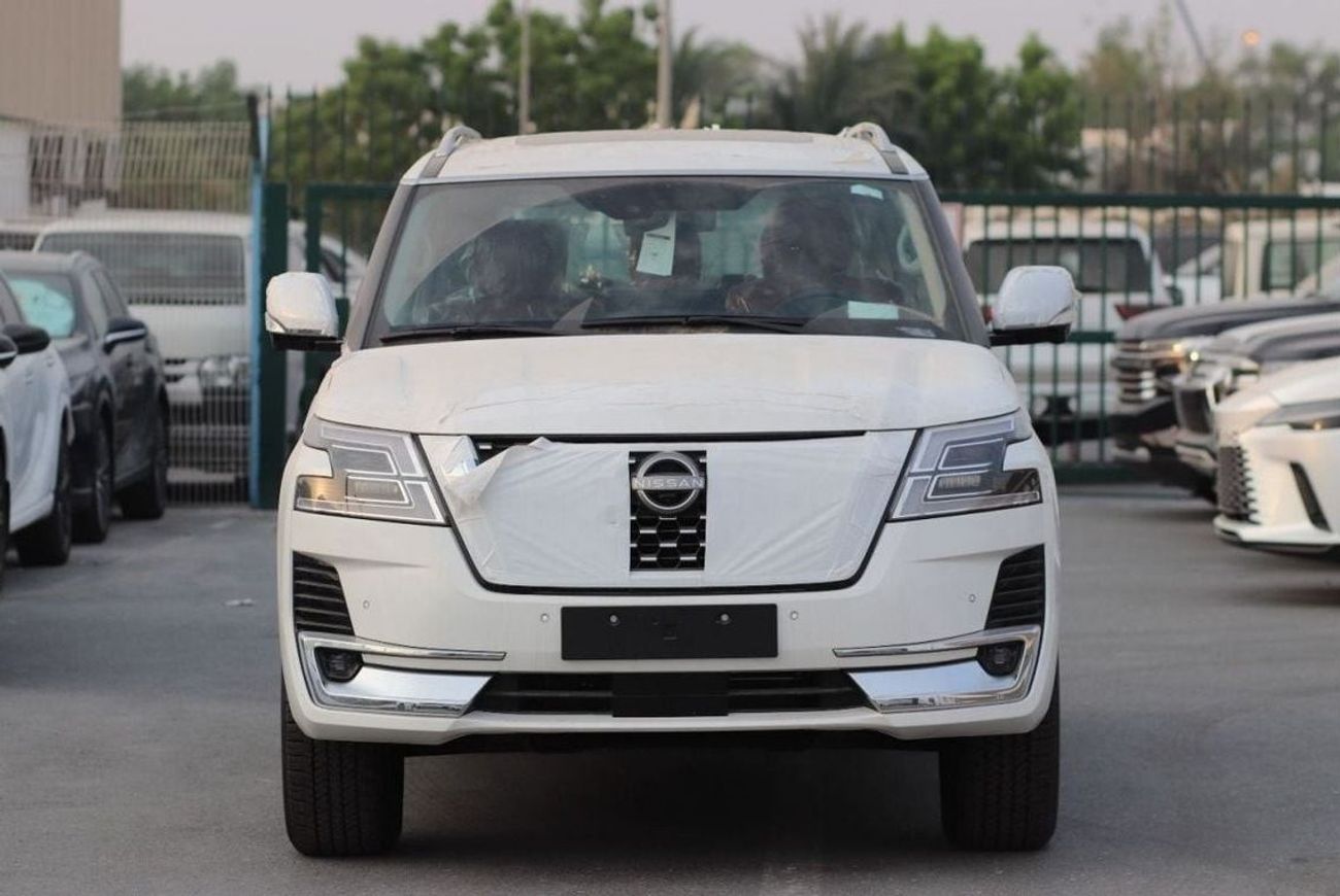 Nissan Patrol PLATINUM 5.6L V8, LEATHER SEAT, ELECTRIC SEAT, 360 CAMERA, SUNROOF,  MODEL 2024 FOR EXPORT ONLY
