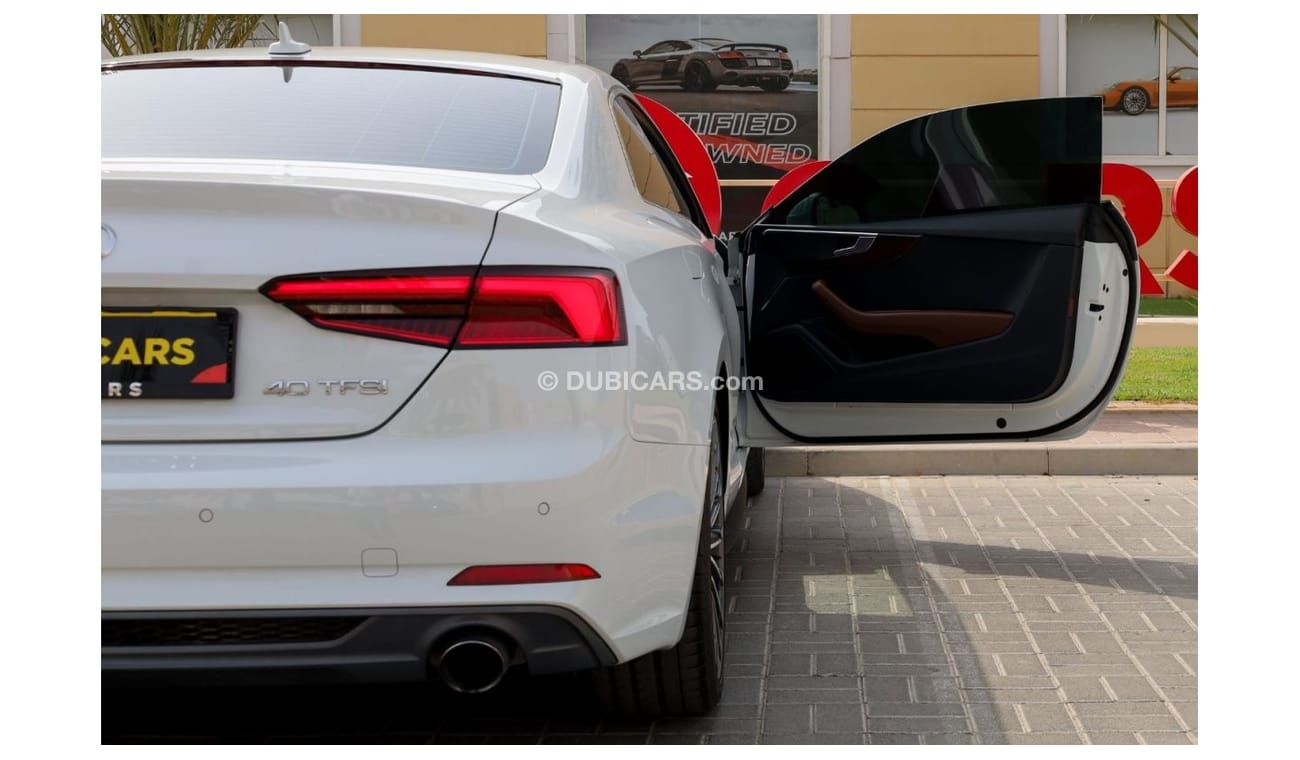 أودي A5 40 TFSI ديزاين ستايل و تيكنولوجي سيليكشين S-لاين 40 TFSI سبورت