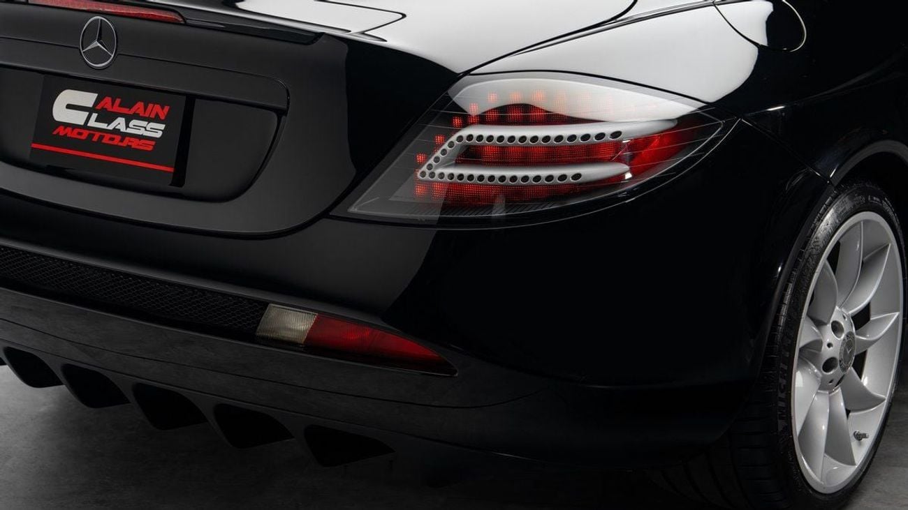 Mercedes-Benz SLR McLaren Roadster 2008 - American Specs