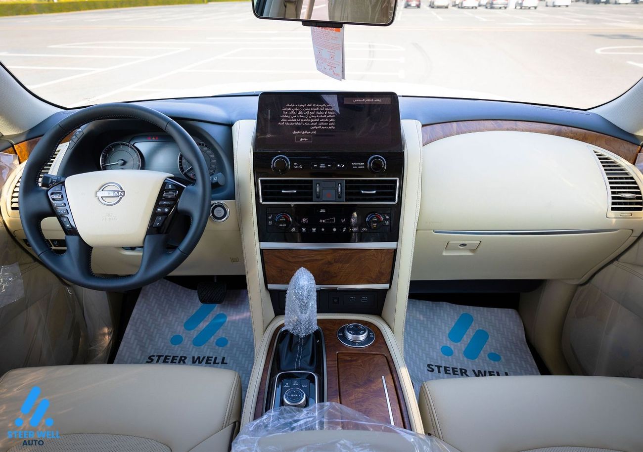 Nissan Patrol LE Titanium 5.6L / Warrior V8 / 7 4WD A/T Petrol / The Best Luxury SUV - GCC - Book Now