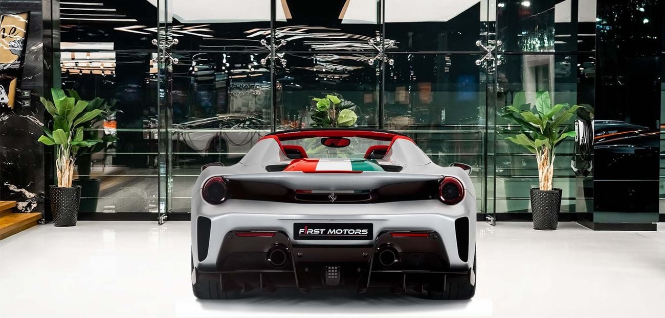 Ferrari 488 Pista 3.9L V8 Twin-Turbocharged Engine