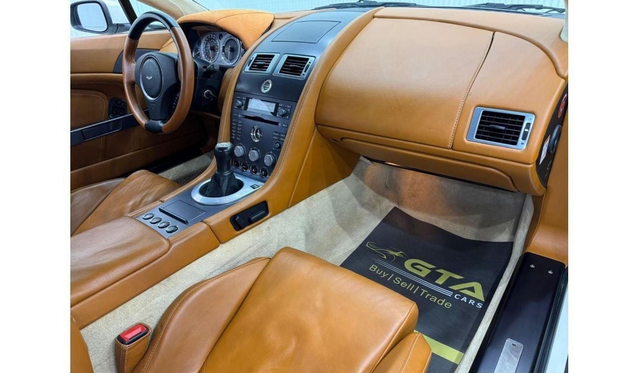 Aston Martin Vantage 2006 Aston Martin V8 Vantage, Full Service History, GCC