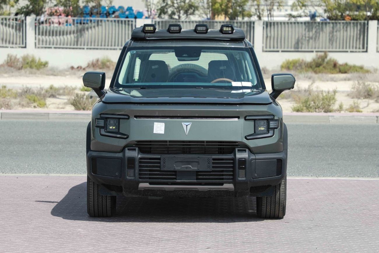 تشنجان ديبال جي 318 2024 Changan Deepal G318 Air Suspension - Plug-in Hybrid - Green inside Blue | Export Price