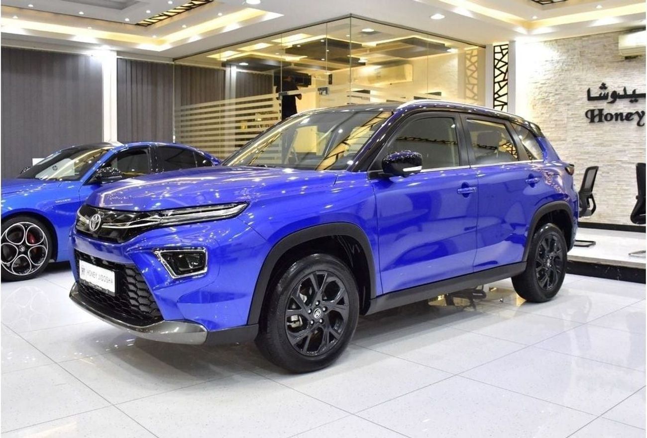 Toyota Urban Cruiser EXCELLENT DEAL for our Toyota Urban Cruiser ( 2024 Model ) in Blue Color GCC Specs