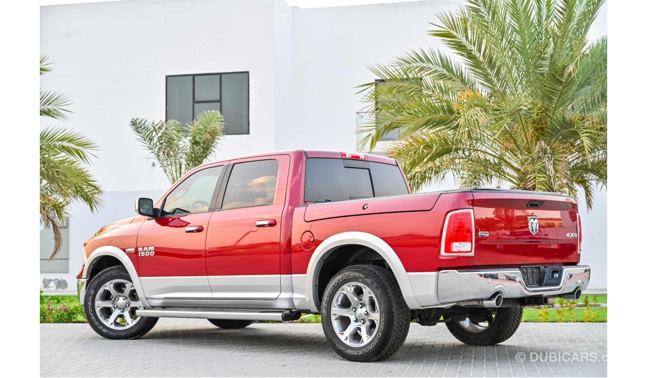 رام 1500 Laramie Double Cab | AED 1,743 Per Month | 0% DP |  Excellent Condition! - Under Warranty!