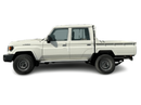 تويوتا لاند كروزر بيك آب ECTJRY002 - 2024 Toyota LC79 Double Cab - 4.2L Diesel Manual - White