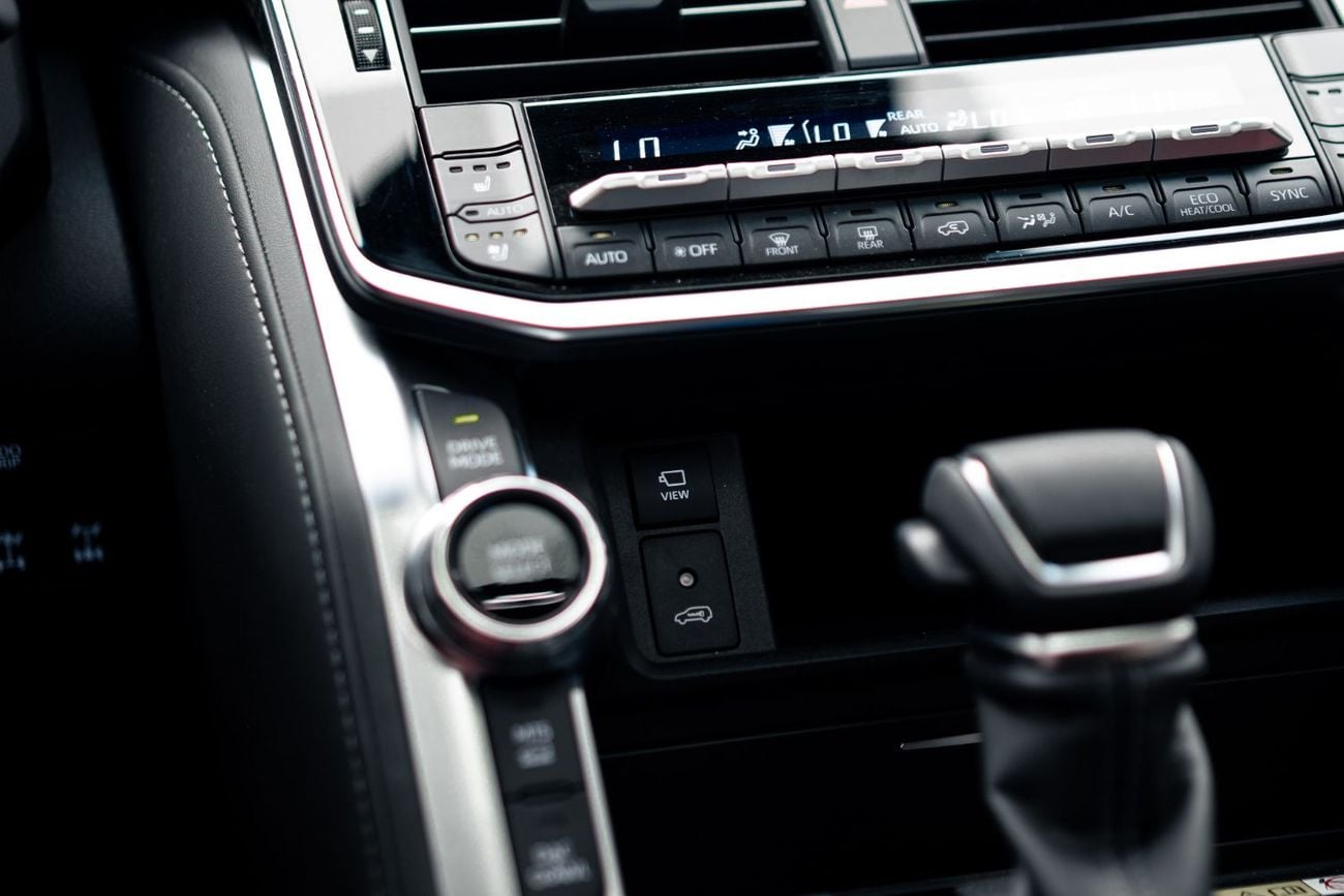 Toyota Land Cruiser GR SPORT LC300 3.3L Grey Metallic Inside GRS Black & Dark Red | Export Only