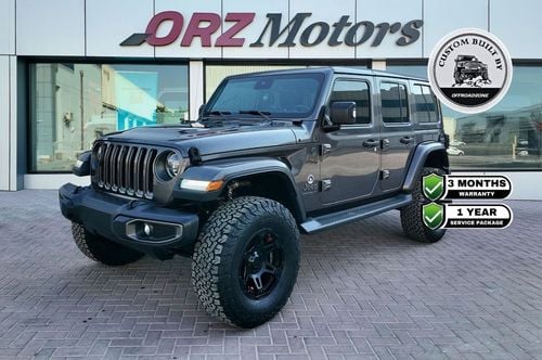 Jeep Wrangler Unlimited Sahara 3.6L / 3 Months ORZ Warranty and 1 Year ORZ Service Package Included