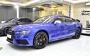 أودي S7 EXCELLENT DEAL for our Audi S7 Quattro TFSi ( 2016 Model ) in Blue Color GCC Specs