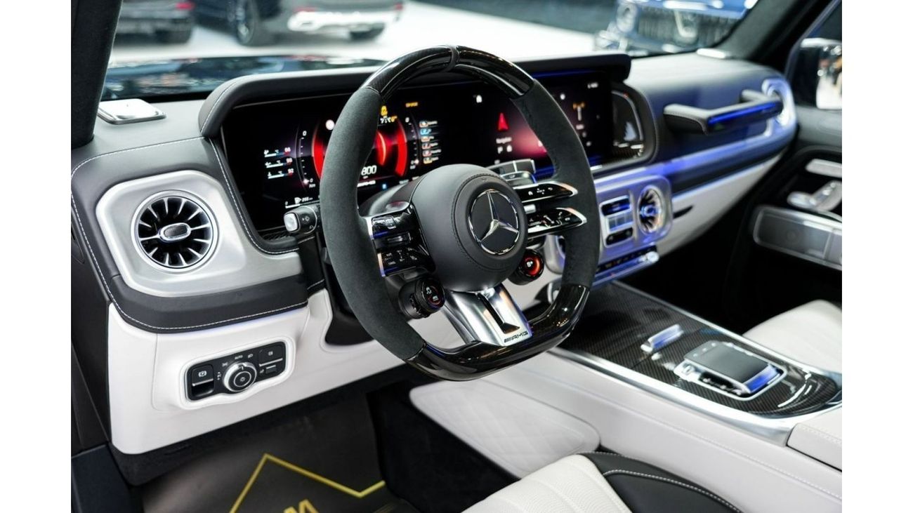 Mercedes-Benz G 63 AMG Mercedes-Benz G 63 | 2025 GCC 0km | Agency Warranty | Double Night Package | 360 View | 22 Inch Rims