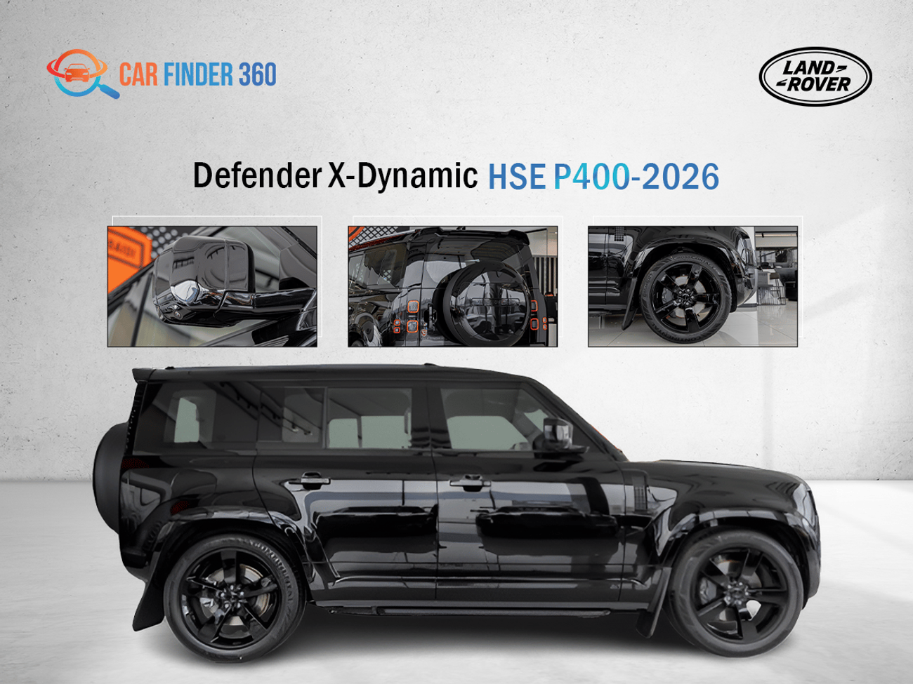 Land Rover Defender Land Rover Defender X-Dynamic HSE P400  -  2026 - GCC(Export only)