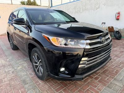 Toyota Highlander 2018 TOYOTA HIGHLANDER XLE 4X4 AWD FULL OPTION  READY Black