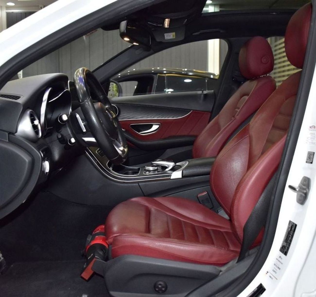 Mercedes-Benz C 200 EXCELLENT DEAL for our Mercedes Benz C200 ( 2017 Model ) in White Color GCC Specs