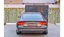 Audi A7 S-Line | 1,351 P.M | 0% Downpayment | Full Option | Exceptional Condition