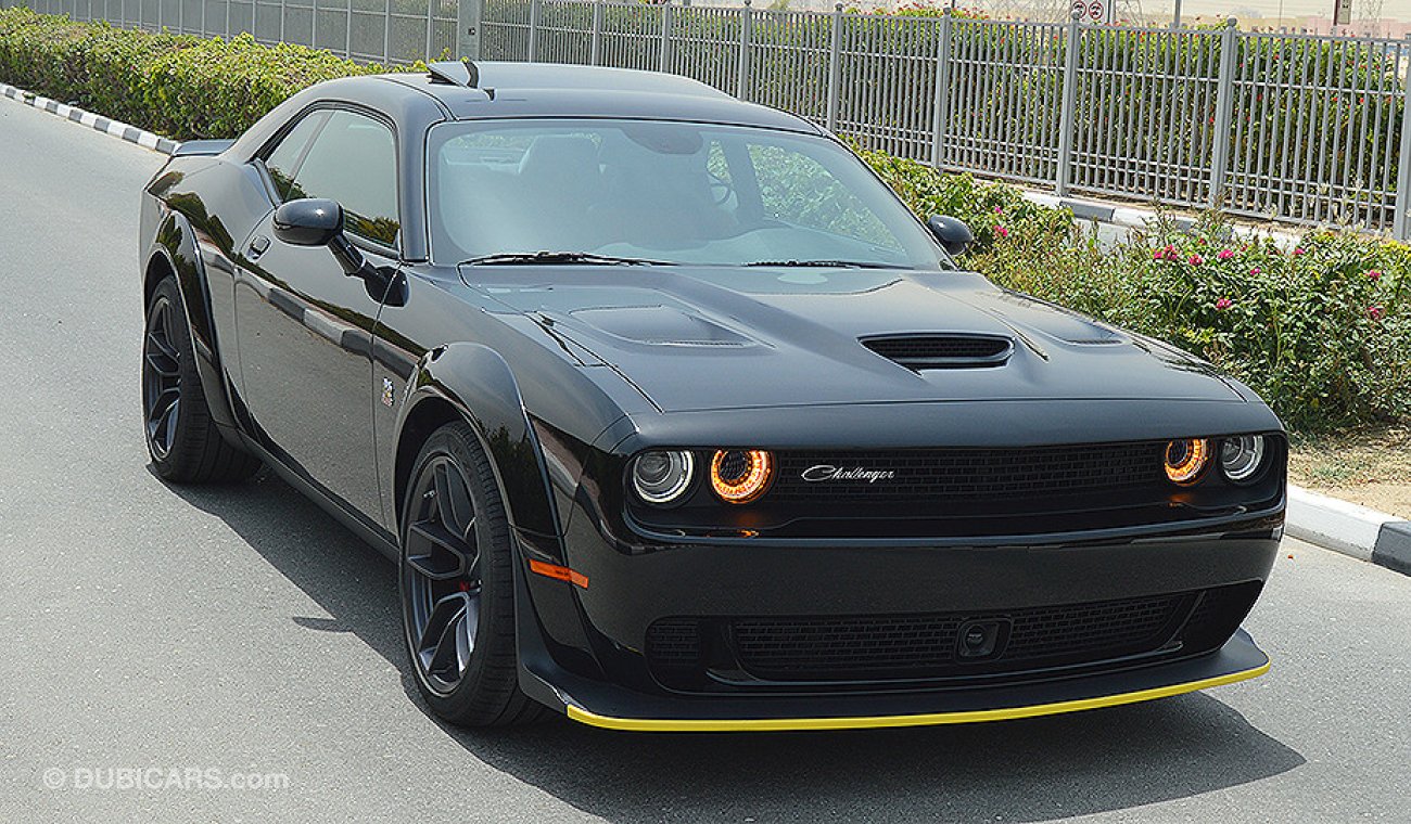 دودج تشالينجر 2019 Scatpack WIDEBODY, 392 HEMI, 6.4L V8 GCC, 0km w/ 3 Years or 100,000km Warranty