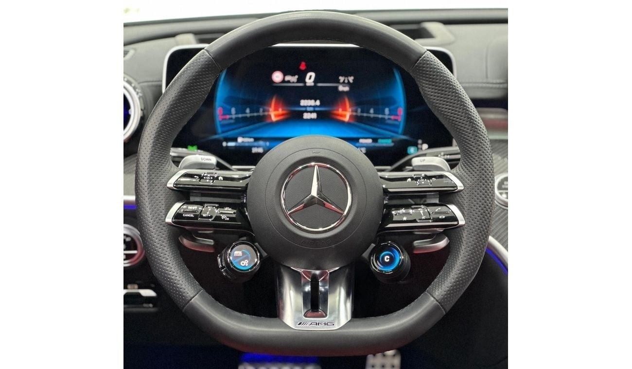 مرسيدس بنز سي 43 ايه ام جي 2.0L 2023 Mercedes Benz C43 AMG 4MATIC, May 2028 Mercedes Warranty, May 2025 Mercedes Service Pack,