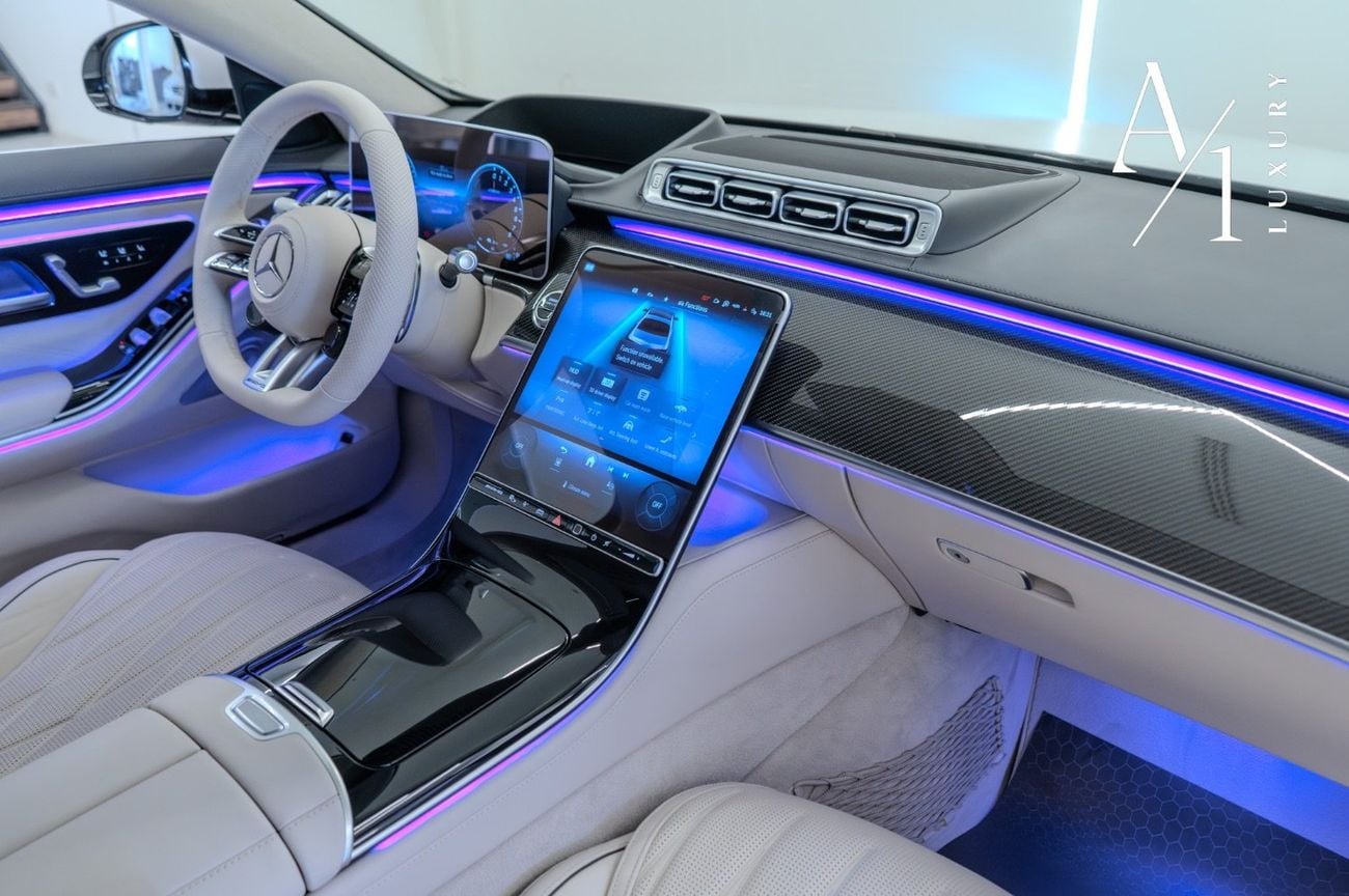 مرسيدس بنز S 63 AMG 2024 Mercedes S63 AMG,V8 Biturbo Eperfomance, Excellent Condition, Fully Loaded, Korean Spec