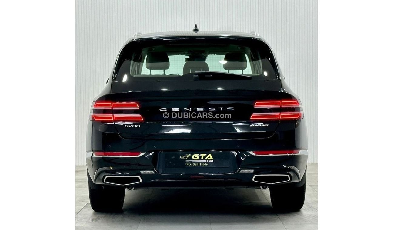 Used 2021 Genesis GV80 Royal, Oct 2025 Genesis Warranty + Service