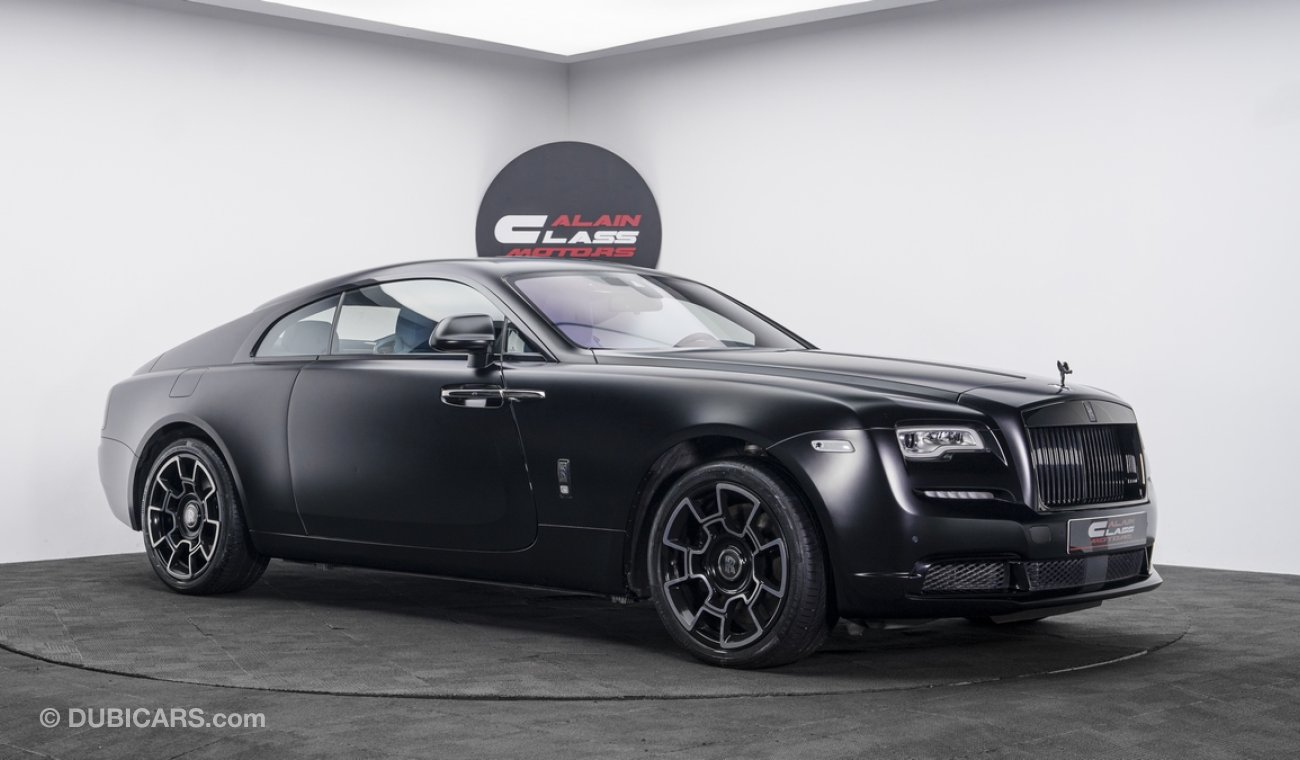 Rolls-Royce Wraith Black Badge - Under Warranty and Service Contract