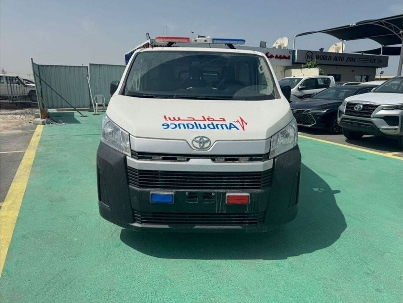 تويوتا هاياس 3.5L PETROL V6 STD ROOF AMBULANCE 2024