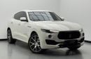 Maserati Levante S 3.0L (424 HP) 2017 Maserati  Levante S, Service History, Excellent Condition, Low Km, GCC