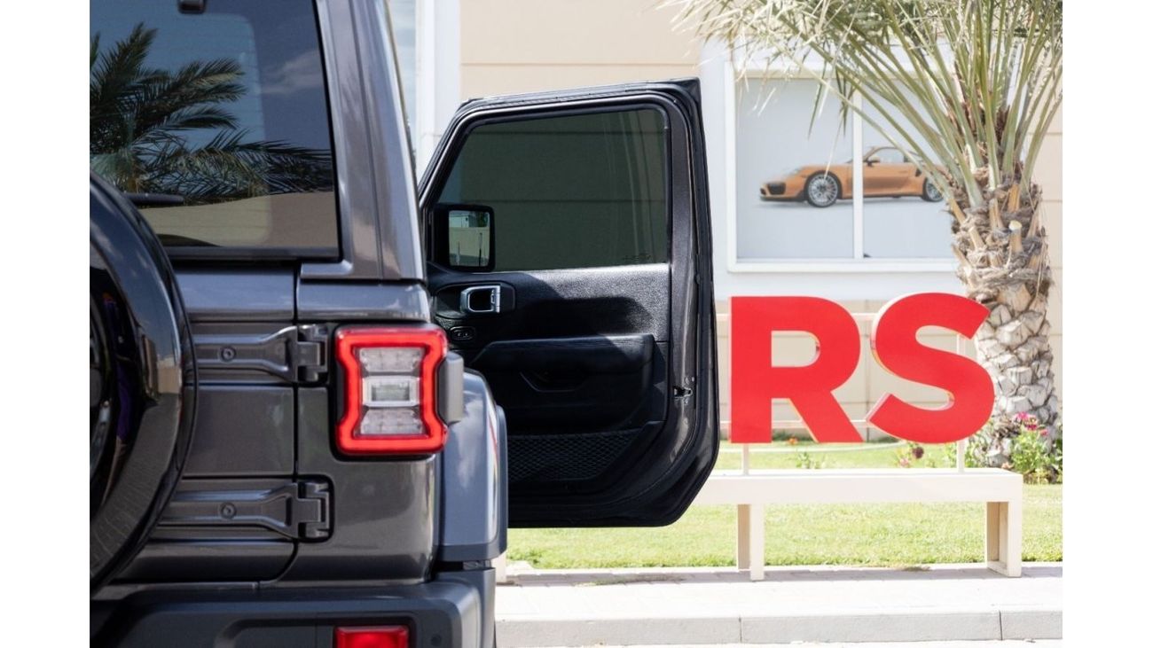 Jeep Wrangler Jeep Wrangler Unlimited Sahara Night Eagle Edition 2019 GCC under Warranty with Flexible Down-Paymen