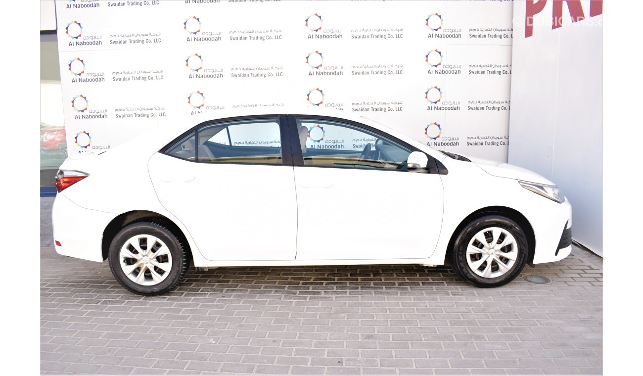 Toyota Corolla AED 1093 PM | 0% DP | 1.6L SE GCC WARRANTY