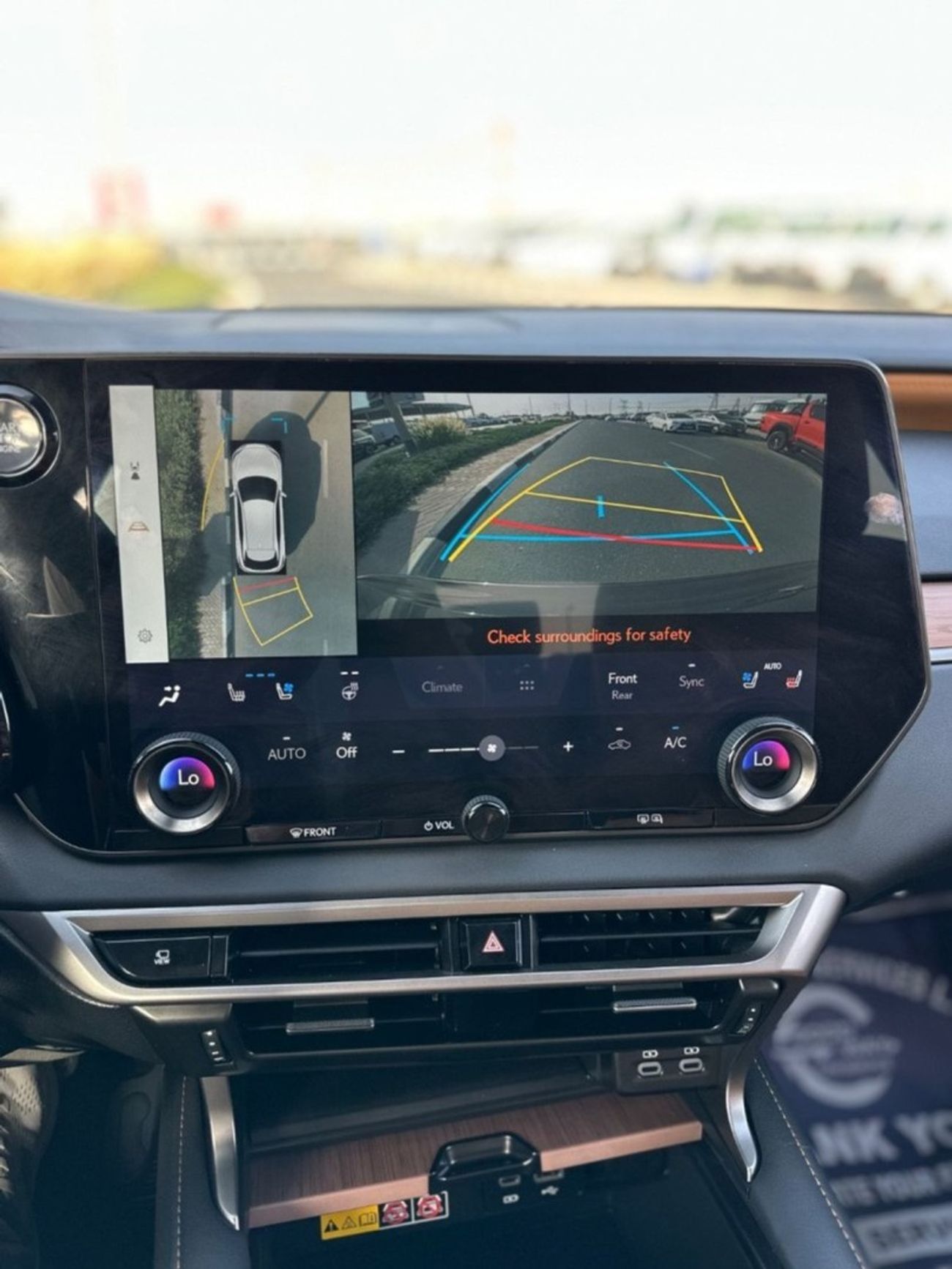 لكزس RX 350 Premium 360 Camera, Sunroof Full Option