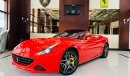 Ferrari California T Dealer Warranty GCC 2015