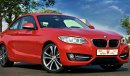 بي أم دبليو 220 GCC- BMW 220i SPORT - AGENCY MAINTAINED - BANK FINANCE FACILITY -WARRANTY - LOW MILE