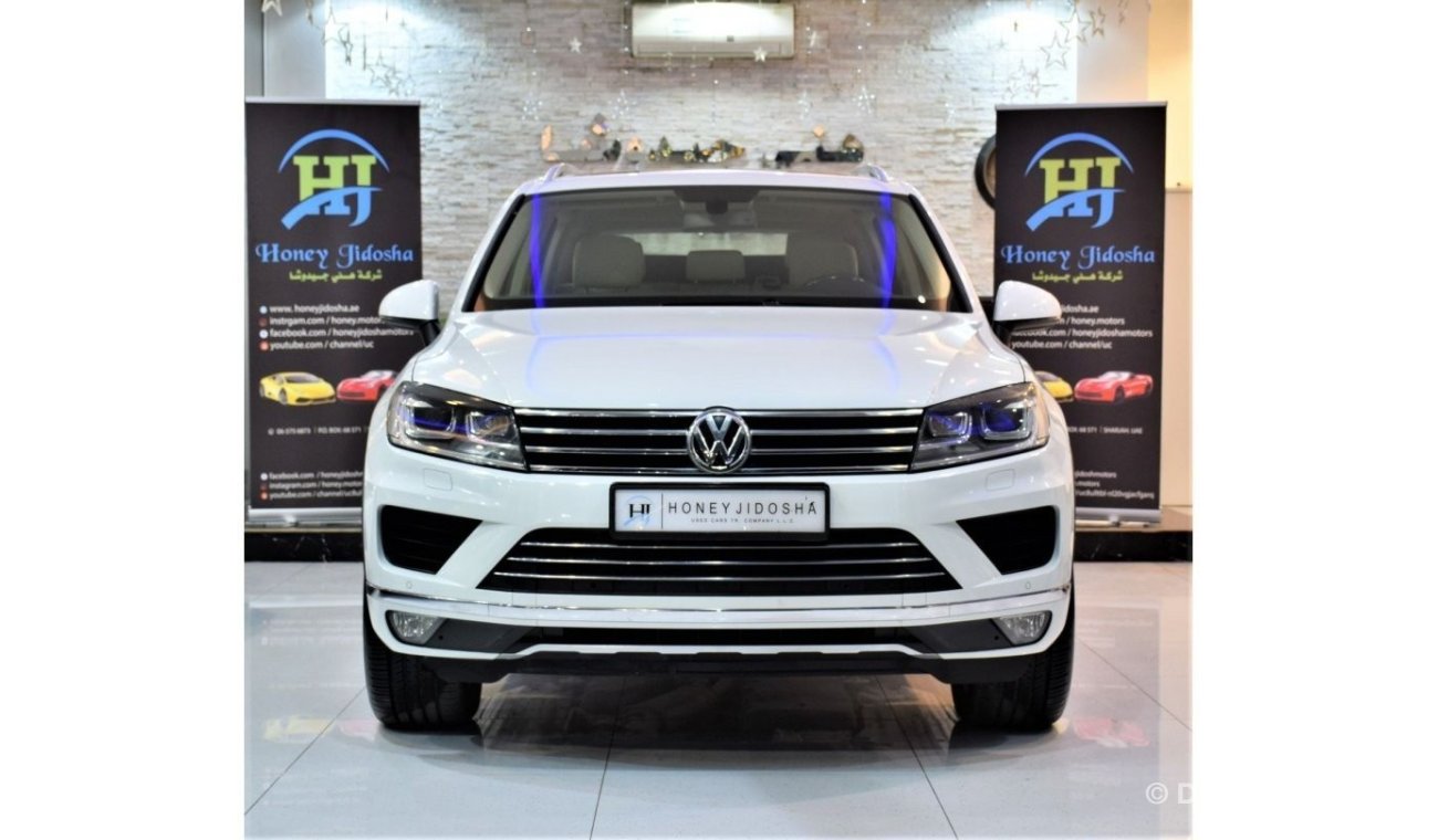 Volkswagen Touareg EXCELLENT DEAL for our Volkswagen Touareg 2015 Model!! in White Color! GCC Specs