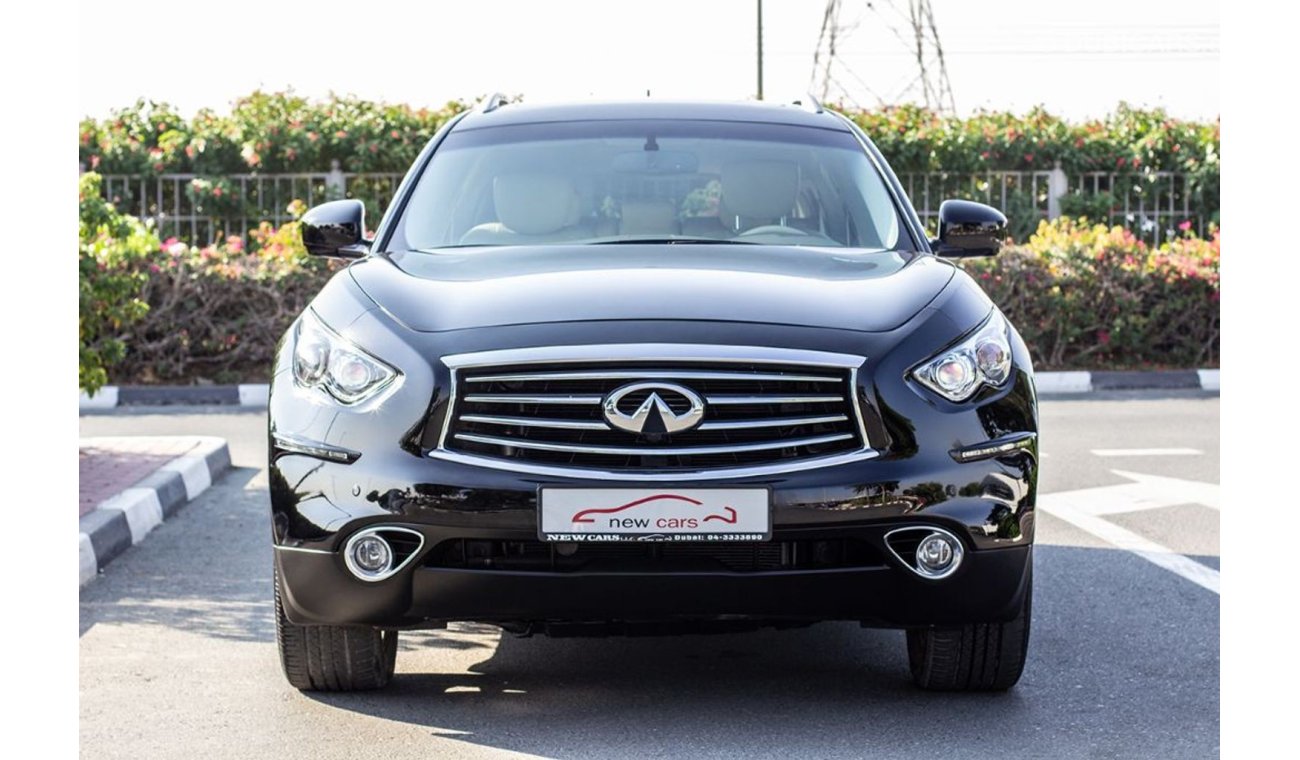 Infiniti QX70 INFINITI QX 70 - 2016 - GCC - ASSIST AND FACILITY IN DOWN PAYMENT- 1540 AED/MONTHLY- 1 YEAR WARRANTY