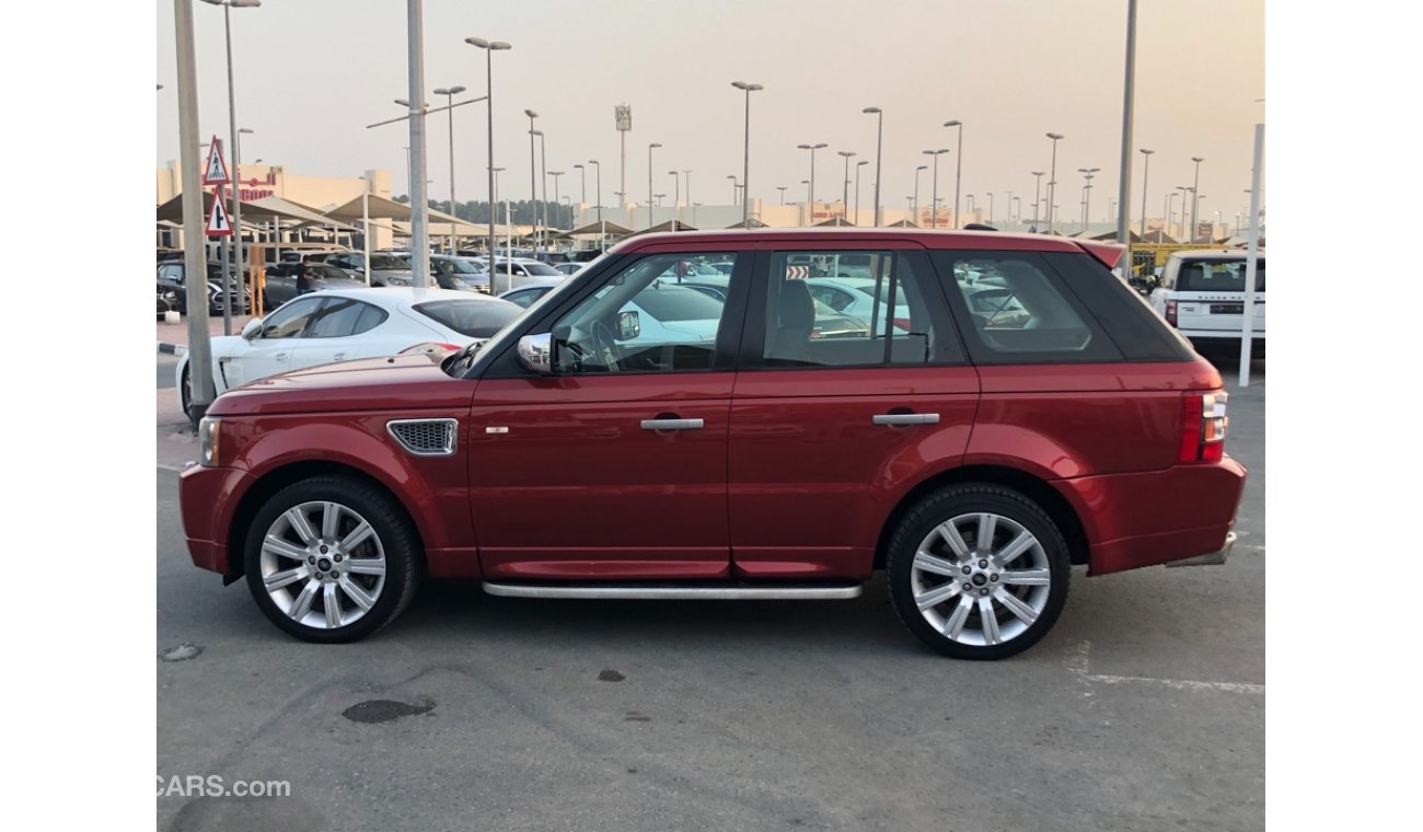 Land Rover Range Rover Sport Supercharged RANG ROVER SPORT SUPER CHARGE MODEL 2009 GCC car prefect condition full option sun roof leather seat