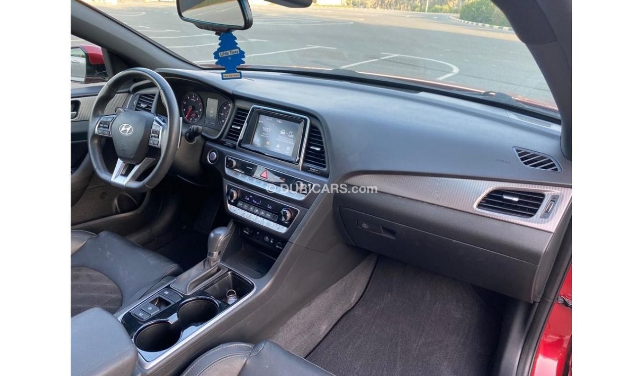 هيونداي سوناتا Hyundai Sonata Sport 2018 2.4L V4 US Full Options - Perfect Condition