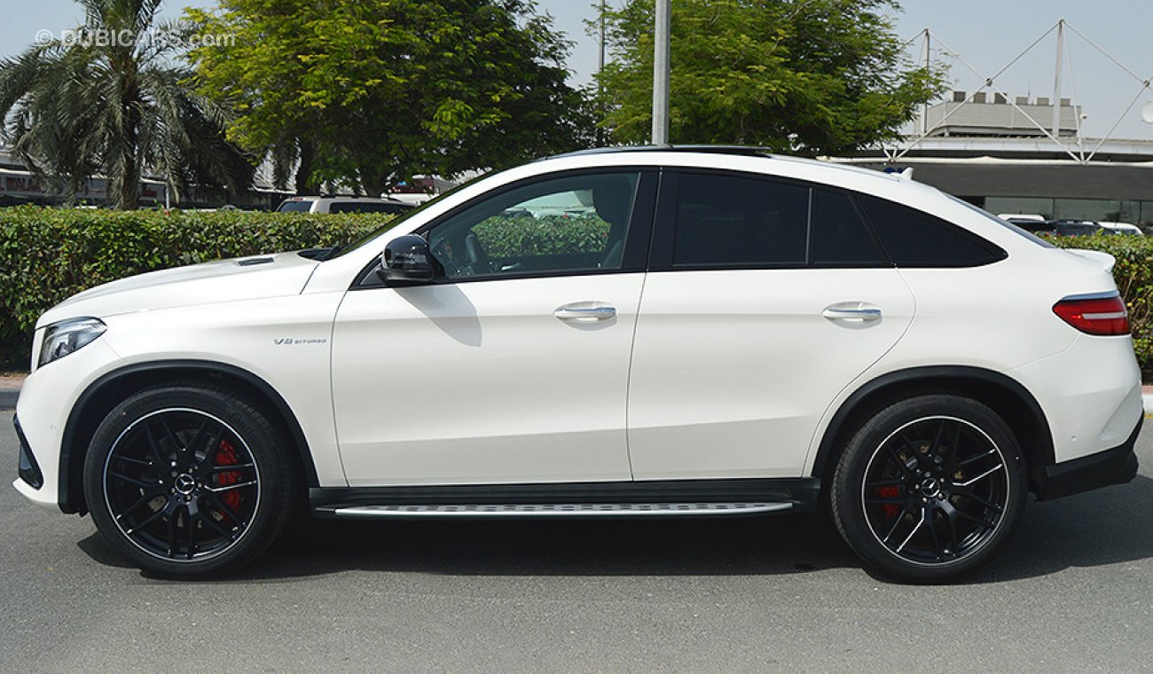 Mercedes-Benz GLE 63 AMG S, 4MATIC V8 Biturbo, GCC Specs with 2 Years Unlimited Mileage Warranty