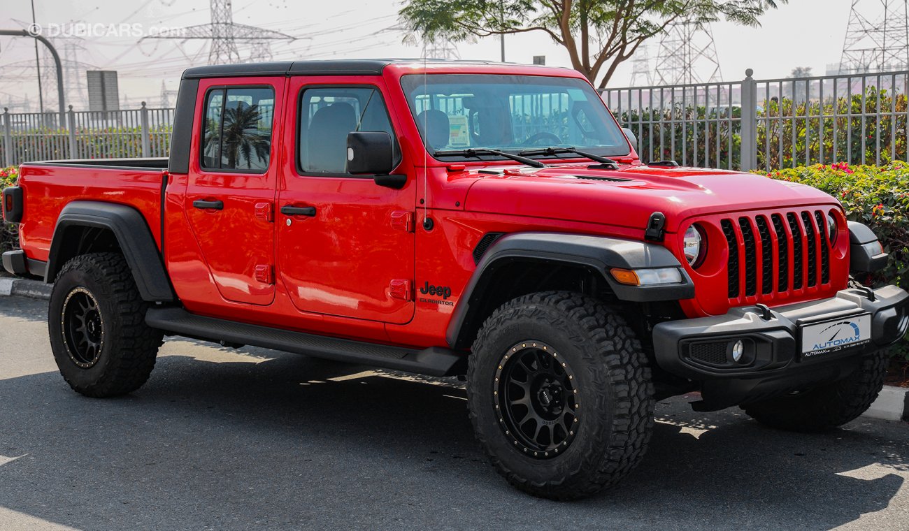 Jeep Gladiator 2020 Sport 4X4, 3.6L V6 GCC, 0km , W/ 3 Yrs or 60K km Warranty @ Trading Enterprises