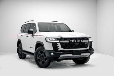 Toyota Land Cruiser GR SPORT LC300 GR Sport 3.3L Precious White Inside GRS Black & Dark Red | Export Only