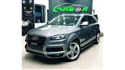 Audi Q7 AUDI Q7 2014 MODEL GCC CAR IN AMAZING CONDITION LOW MILEAGE ONLY 77K KM AND ORIGINAL PAINT