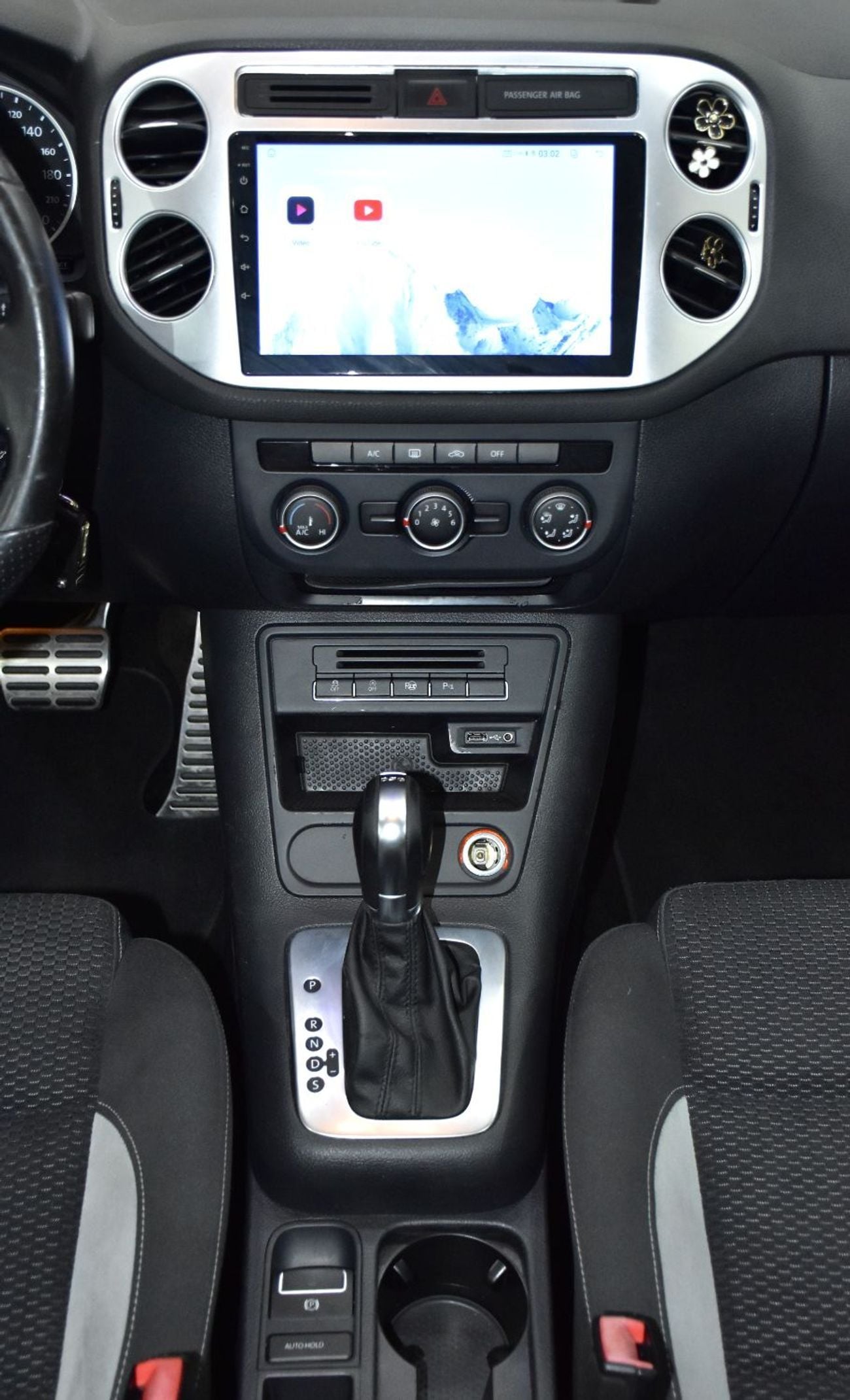 Volkswagen Tiguan EXCELLENT DEAL for our Volkswagen Tiguan R-Line ( 2016 Model ) in Beige Color GCC Specs