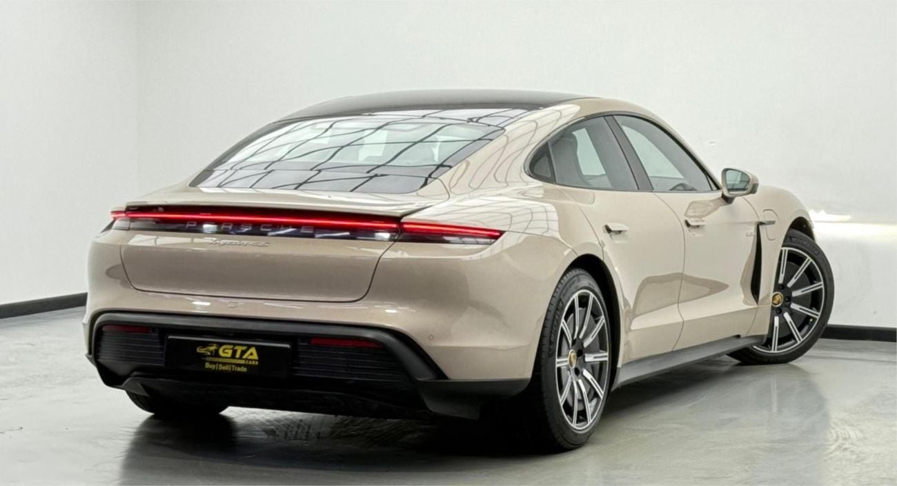 Porsche Taycan 2021 Porsche Taycan 4S, Porsche Battery Warranty+Full Service History, GCC Specs