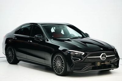 مرسيدس بنز C 200 Mercedes-Benz C 200 Premium Plus | 2025 GCC 0km | Agency Warranty | AMG Package | 360 View