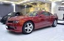 شيفروليه كامارو EXCELLENT DEAL for our Chevrolet Camaro ( 2015 Model ) in Red Color GCC Specs