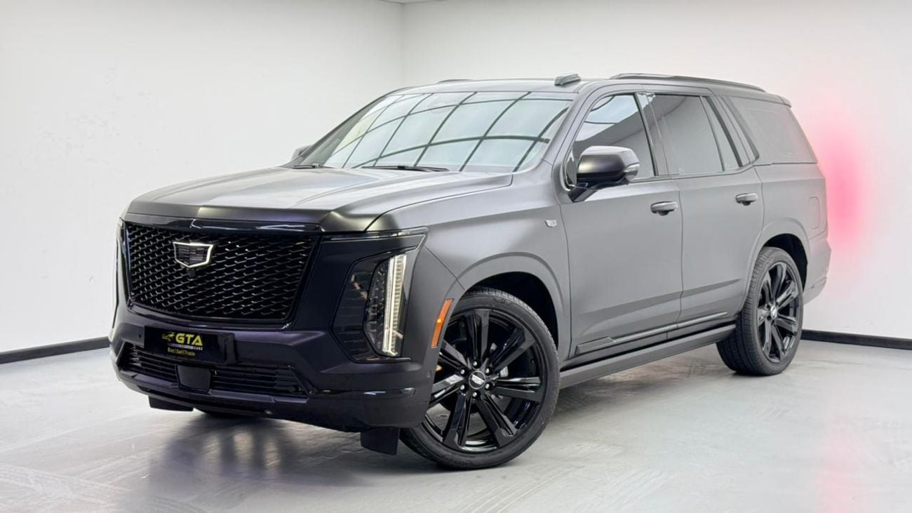 Cadillac Escalade 2025 Cadillac Escalade Sport Platinum, 2030 Cadillac Warranty + Service Pack, Very Low Km, GCC