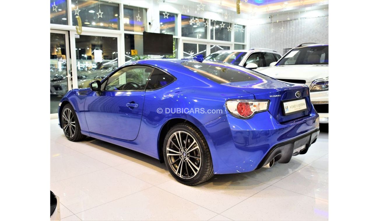 Subaru BRZ ORIGINAL PAINT ( صبغ وكاله ) FULL SERVICE HISTORY Subaru BRZ 2016 Model!! in Blue Color! GCC Specs