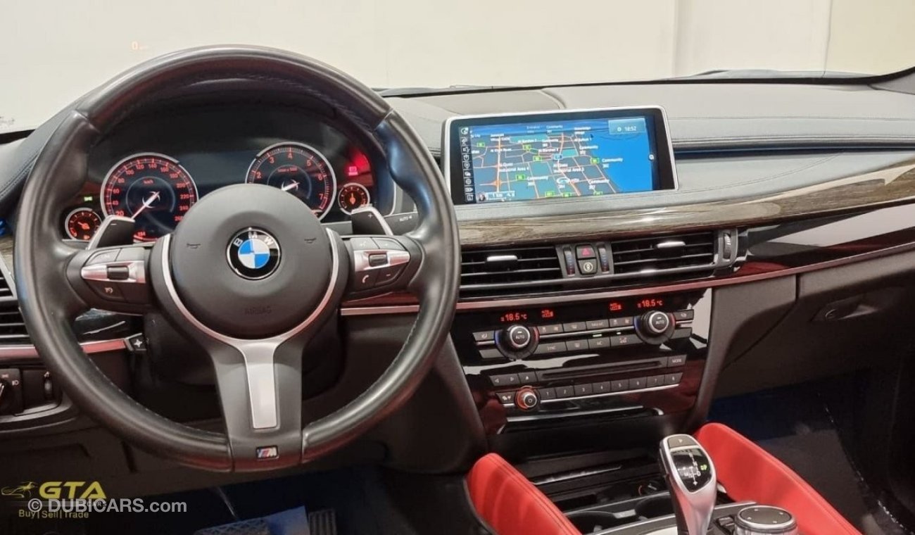 بي أم دبليو X6 2015 BMW X6 xDrive35i M Sport, BMW Service-Warranty, Full Service History, GCC