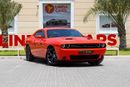 Dodge Challenger Dodge Challenger SXT Plus 2018 GCC (LOWEST MILEAGE) under Warranty with Flexible Down-Payment/ Flood